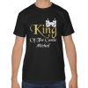 Zestaw koszulka męska + body King/ Princess of the castle + imię